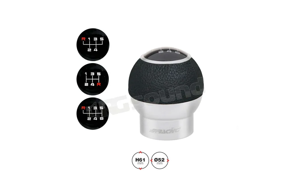 Simoni Racing HYPE diametro 34mm ecopelle nera e alluminio cromato I