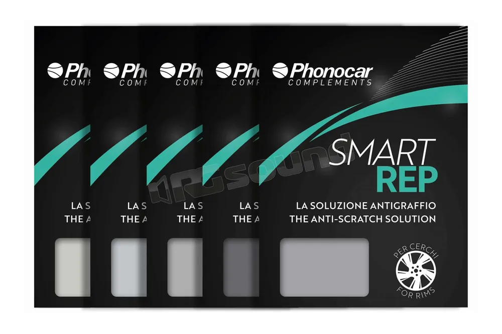 Phonocar 01919 kit 5 pz per la protezione cerchi auto con diversi toni