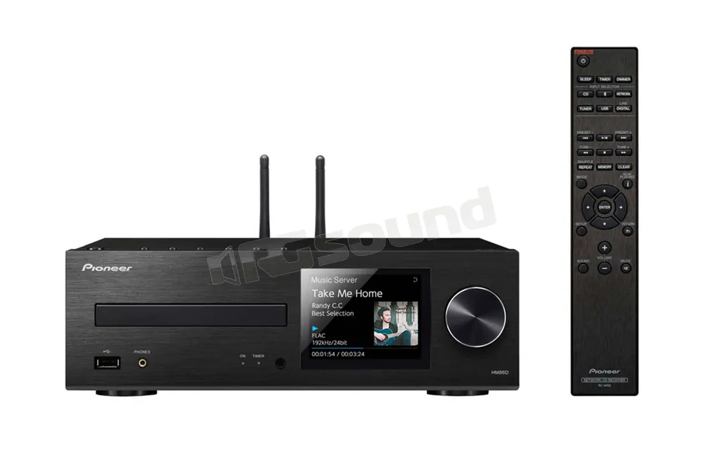 Pioneer XC-HM86D(B) ricevitore CD e di rete con audio HiRes, DSD, stre