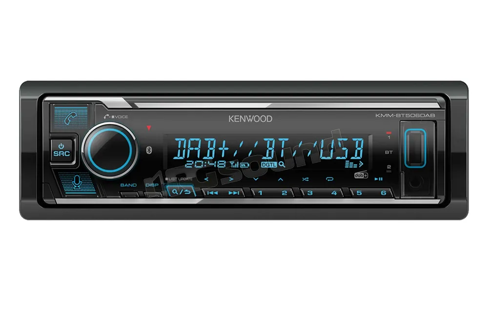 Kenwood KMM-BT506DAB autoradio mechaless con Bluetooth, Tuner DAB+ (an