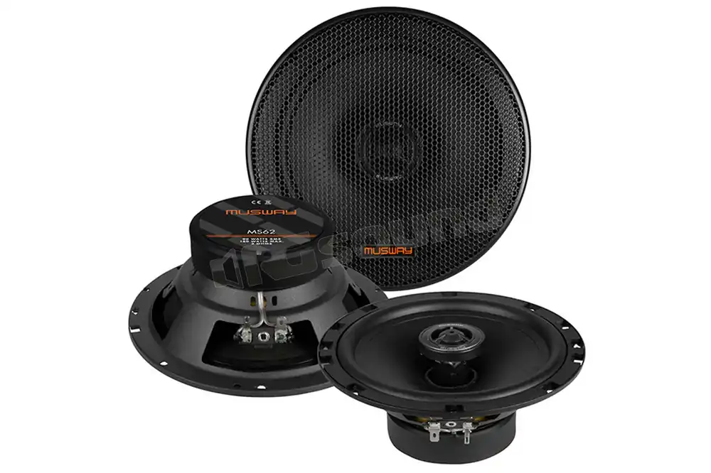 MUSWAY MS62 Altoparlanti coassiali da 16,5 cm a due vie con griglie pr