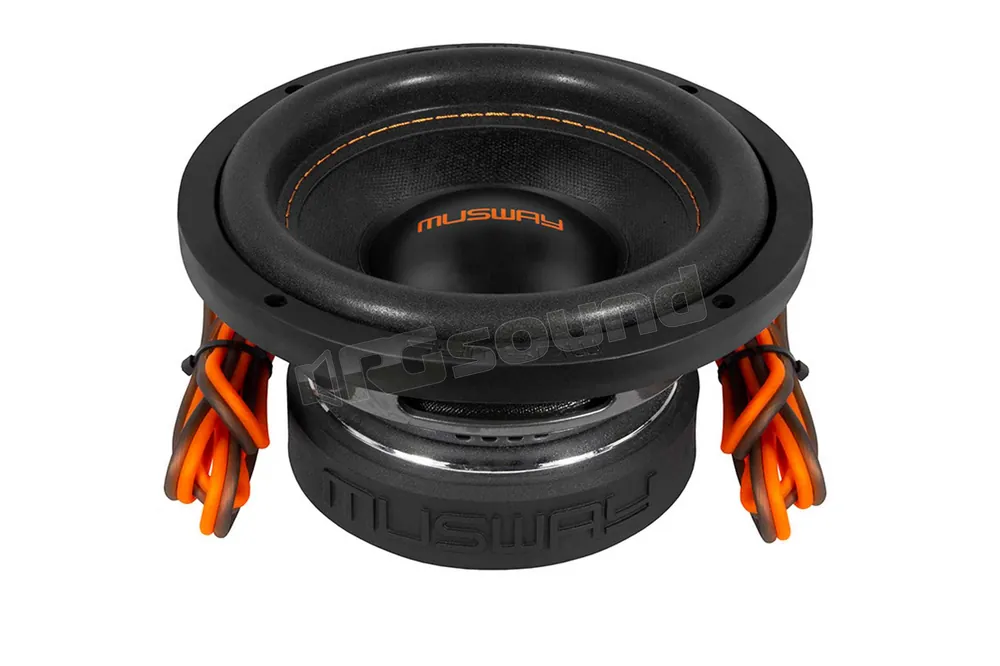 MUSWAY MW622 Subwoofer da 16,5 cm con cavo di connessione incluso Su