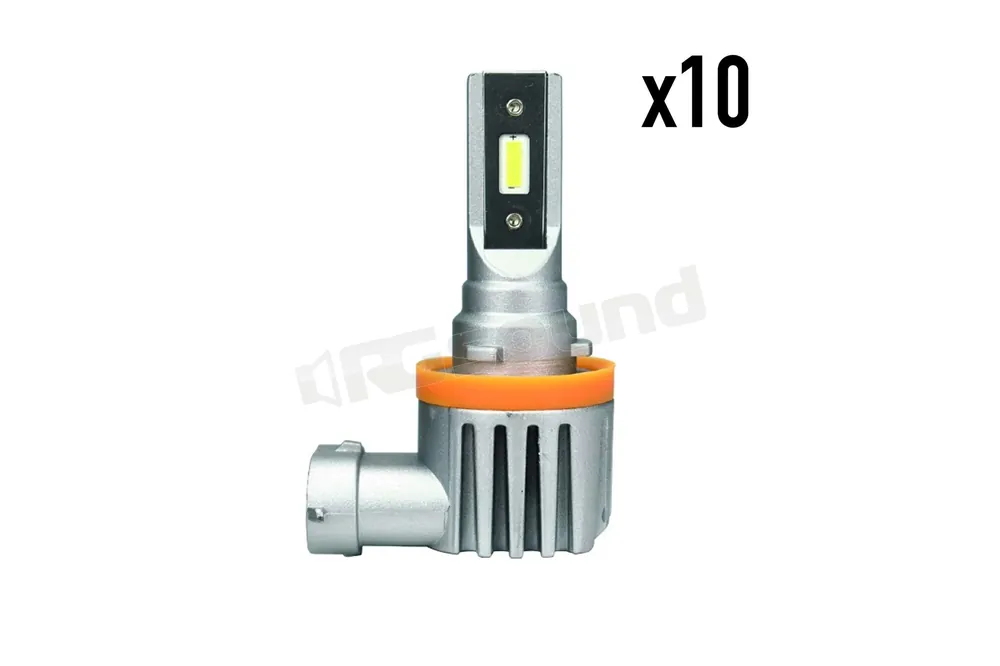 Phonocar 075523 confezione da 10 lampadine P&P 12V 6000K H4 Illumina