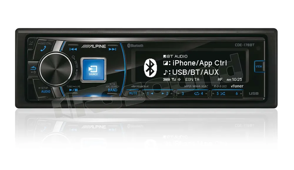 Alpine CDE-178BT + DAB-BT autoradio top di gamma Alpine con ricevitore