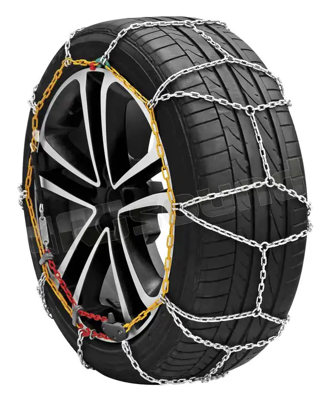 Snow Drive 16073 Catene da neve maglia compatta, 9 mm di ingombro inte