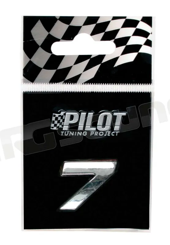 Pilot 07944 Lettere, numeri e simboli adesivi - conf. 10 pz Esterni