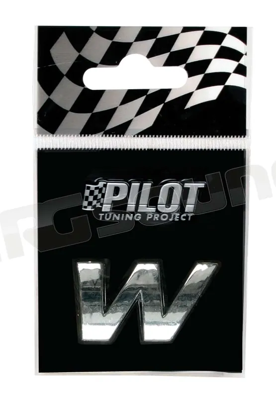 Pilot 07933 Lettere, numeri e simboli adesivi - conf. 10 pz Esterni