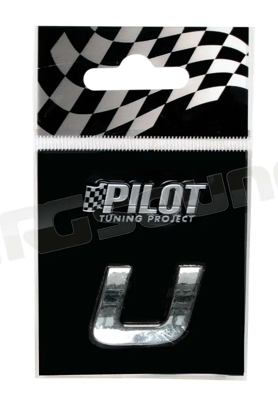 Pilot 07931 Lettere, numeri e simboli adesivi - conf. 10 pz Esterni
