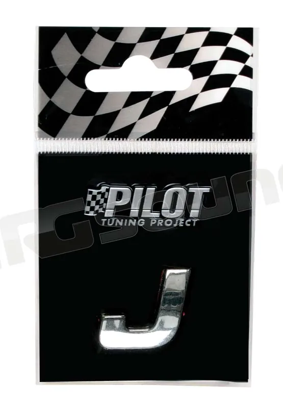 Pilot 07920 Lettere, numeri e simboli adesivi - conf. 10 pz Esterni