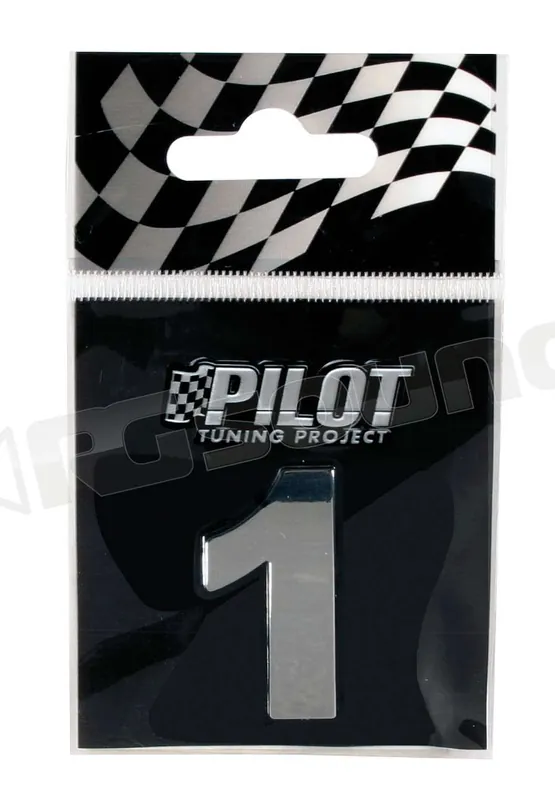 Pilot 07888 Lettere, numeri e simboli adesivi - conf. 10 pz Esterni