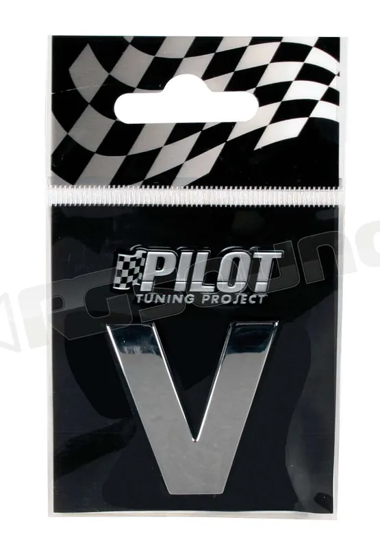 Pilot 07882 Lettere, numeri e simboli adesivi - conf. 10 pz Esterni