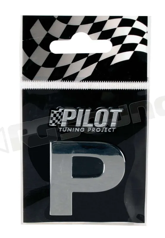 Pilot 07876 Lettere, numeri e simboli adesivi - conf. 10 pz Esterni