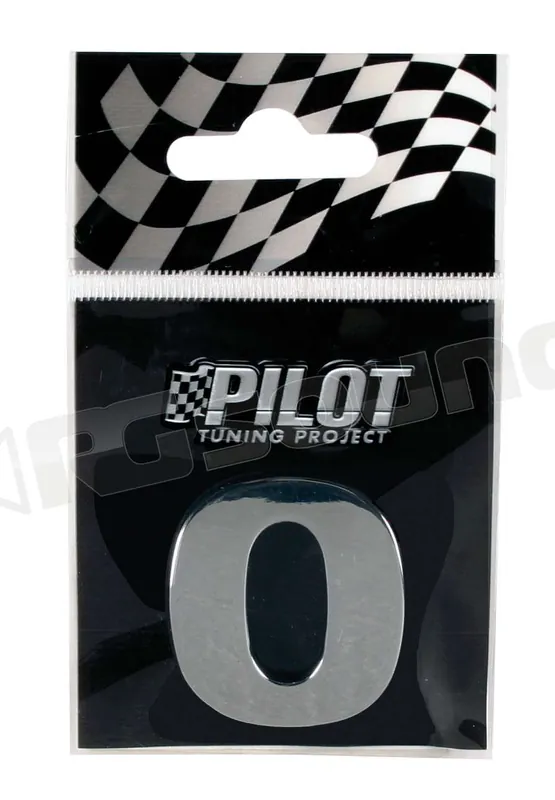 Pilot 07875 Lettere, numeri e simboli adesivi - conf. 10 pz Esterni