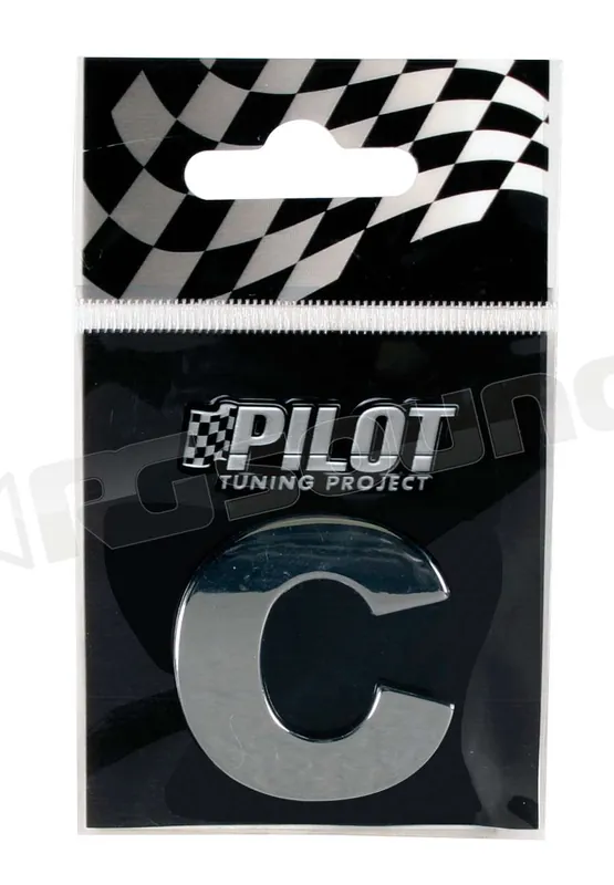 Pilot 07863 Lettere, numeri e simboli adesivi - conf. 10 pz Esterni
