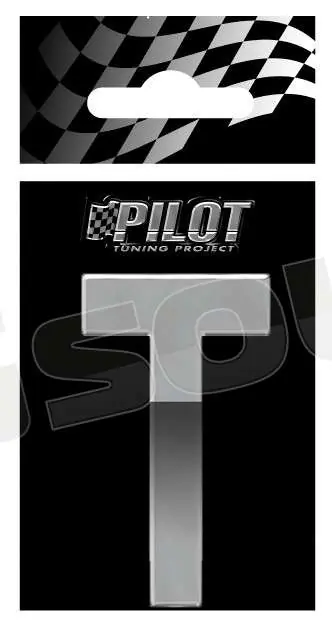Pilot 07179 Lettere, numeri e simboli adesivi - conf. 10 pz Esterni