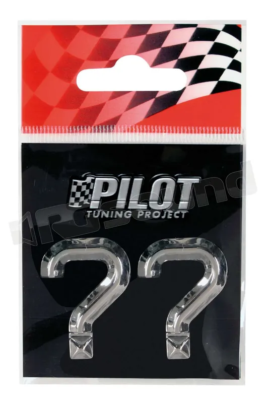 Pilot 07099 Lettere, numeri e simboli adesivi - conf. 10 pz Esterni