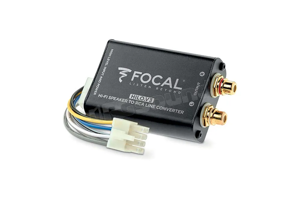 Focal HILO V3 ADAPTOR convertitore alto/basso livello a 2 canali Amp