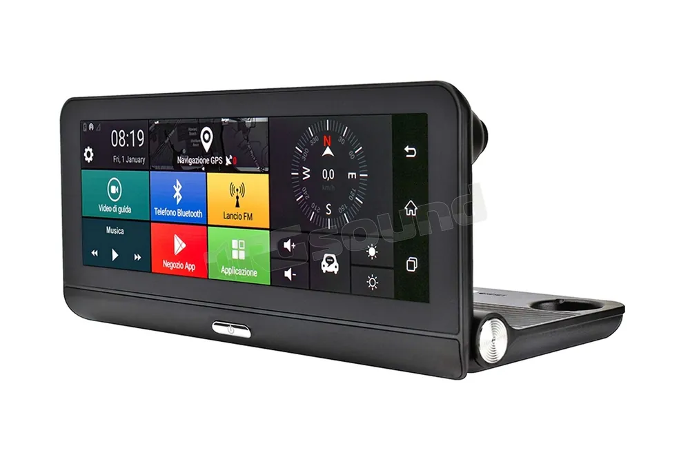 Phonocar VM322 Dash Cam Android Con DVR, GPS e navigazione On-Line D