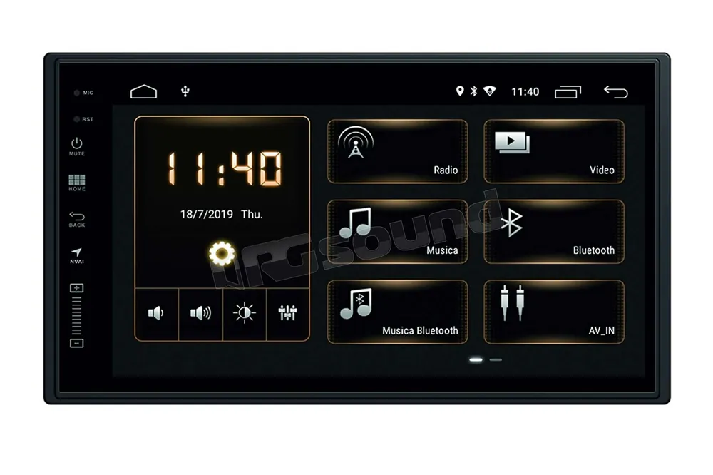 Phonocar VM002D mediastation Android con monitor 6.95‘‘, DAB+, navigaz