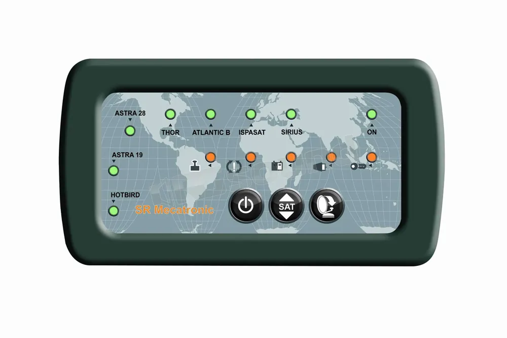SR Mecatronic Pannello di comando LED (THOR) 120004081 con 7 satelliti
