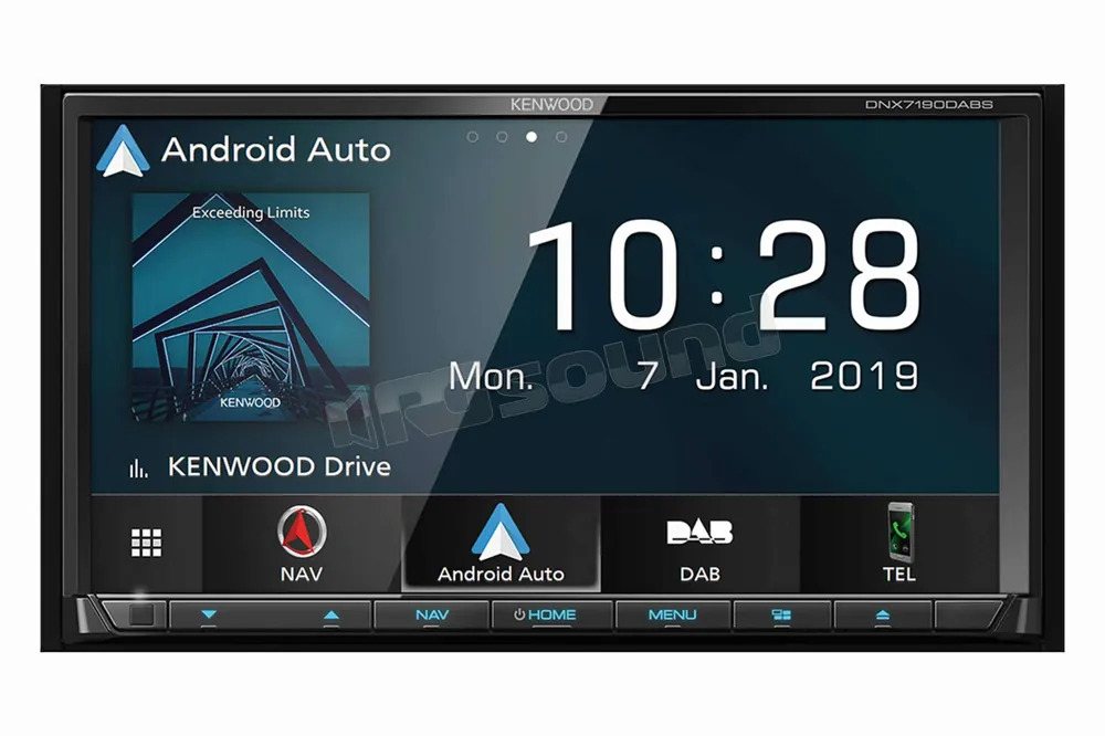 Kenwood DNX7190DABS monitor 7‘‘ con navigazione, Bluetooth, Apple CarP