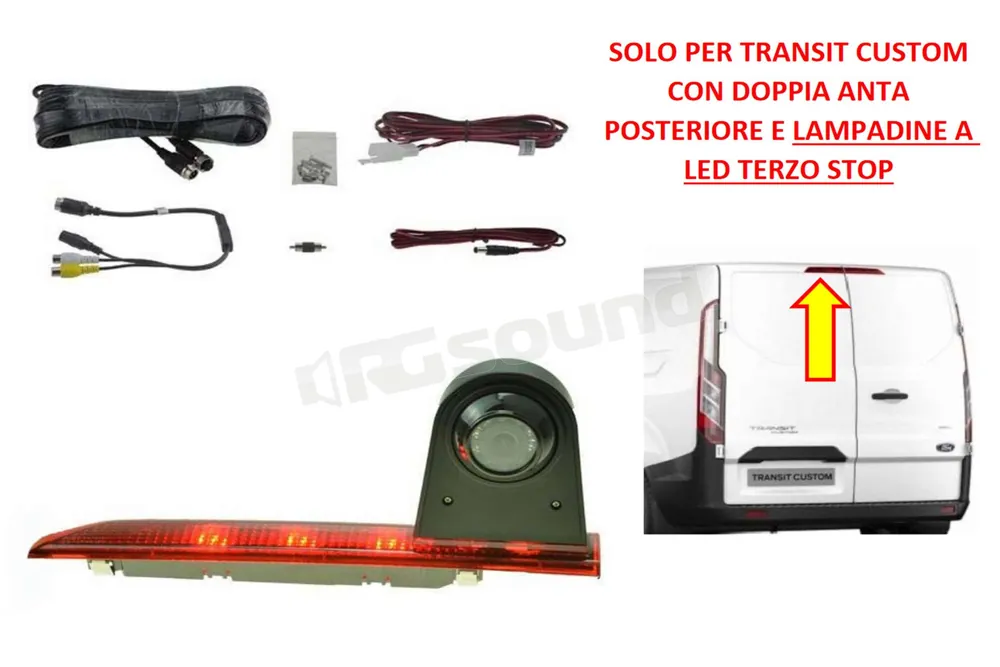 RG Sound DGCCUSTOM2L Sistemi di Retrovisione - Telecamere