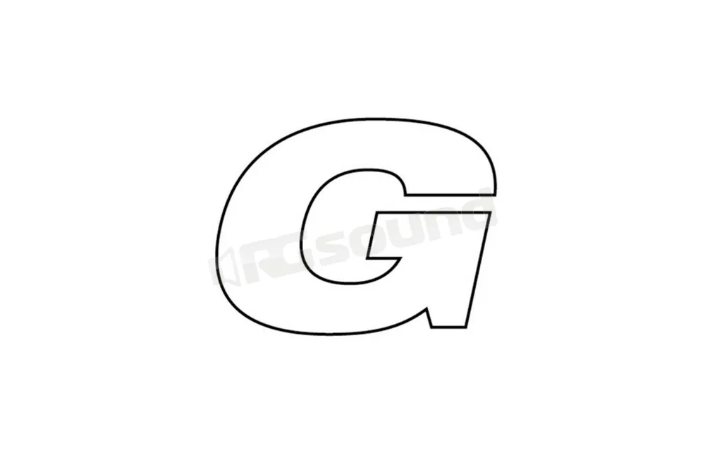 Simoni Racing ATG lettera G adesiva per pneumatico Esterni - Prese d