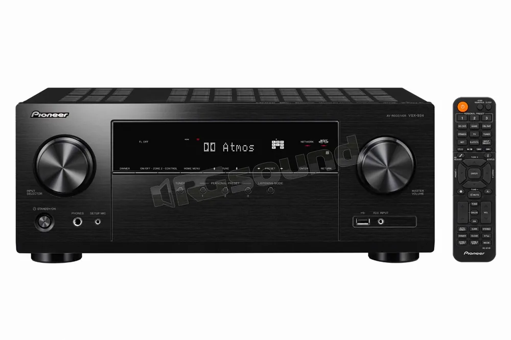 Pioneer VSX-934B ricevitore 7.2 canali e 6 ingressi HDMI (4K), Dolby A