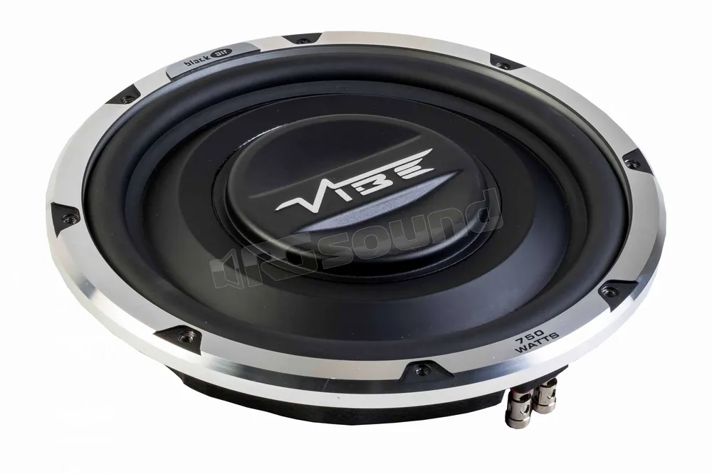 VIBE British Audio BLACKAIR12S-V6 subwoofer Black Air Slimline 30cm, p