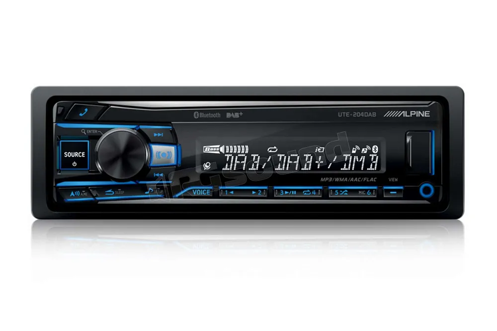 Alpine UTE-204DAB+ANT con antenna DAB inclusa nella confezione Autor