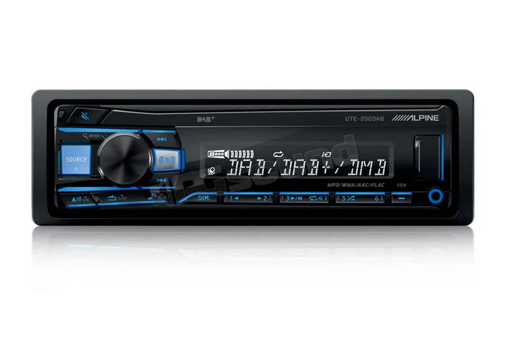 Alpine UTE-202DAB Autoradio 1 din e 2 din Car stereo - Autoradio 1