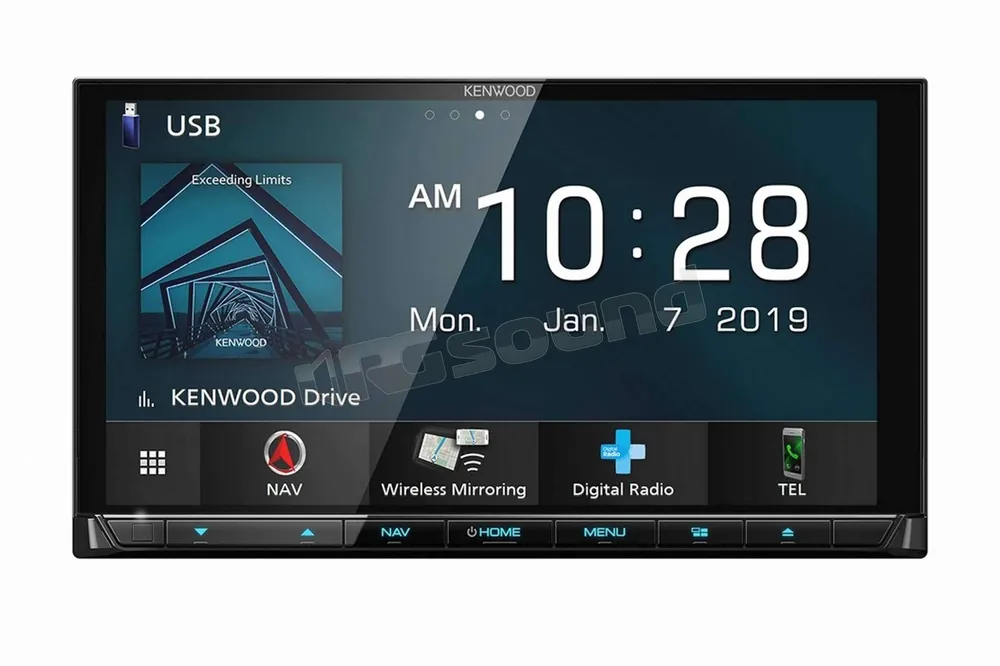 Kenwood DNX9190DABS monitor 6.8‘‘ Apple CarPlay e Android Auto Monit