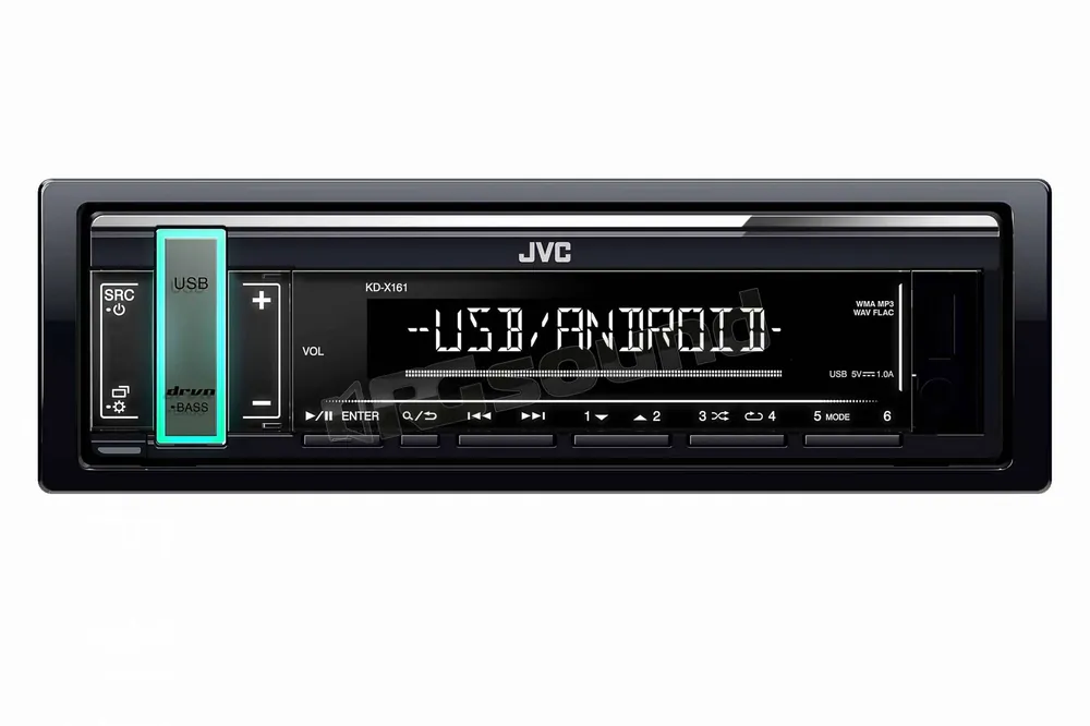 JVC KD-X161 Autoradio 1 din e 2 din Car stereo - Autoradio 1 e 2 Di