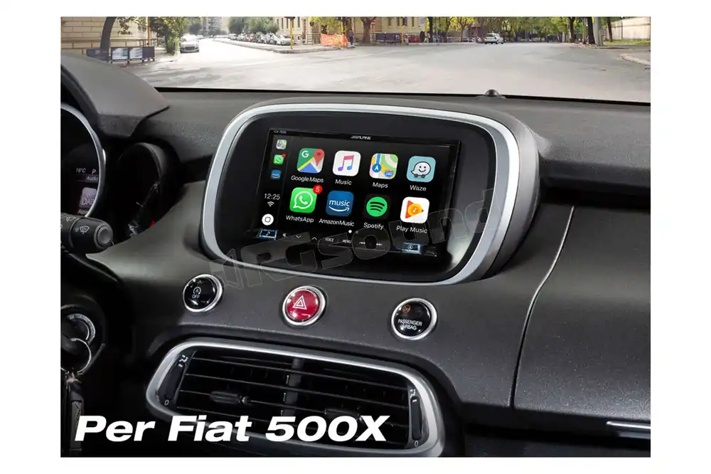 Alpine ILX-702-500X monitor 7‘‘ con Apple CarPlay e Android Auto per F