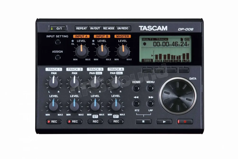 TASCAM DP-006 portastudio digitale a 6 tracce Prodotti professionali