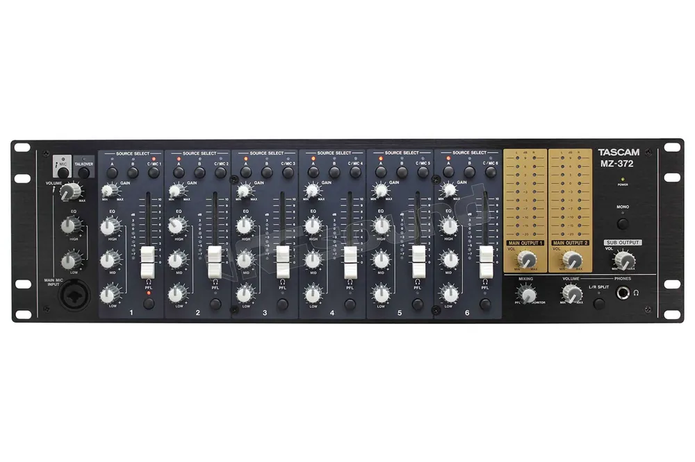 TASCAM MZ-372 mixer professionale per la gestione centralizzata di var