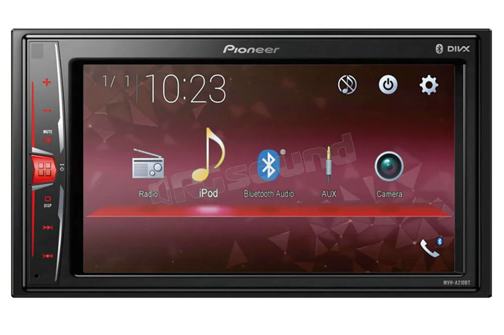 Pioneer MVH-A210BT con mirroring Android Monitor auto 1 e 2 Din Car