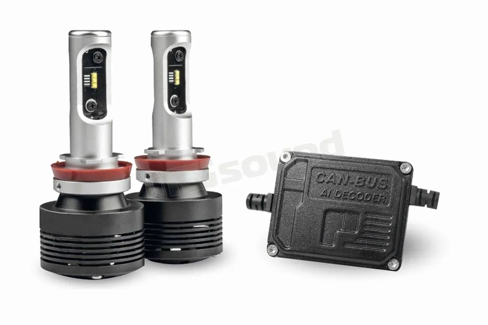 Phonocar 07404 kit fari lampadine Led 07504 e interfaccia CAN BUS 0756