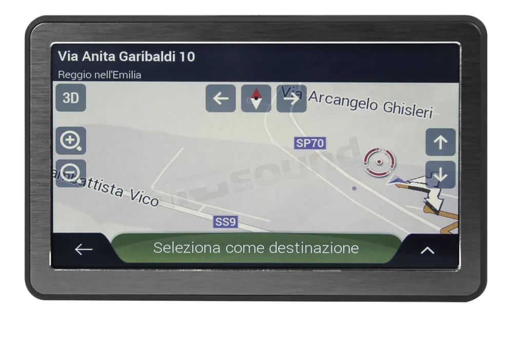 Phonocar NV005 navigatore ultra-slim con display 7‘‘ Navigatori GPS