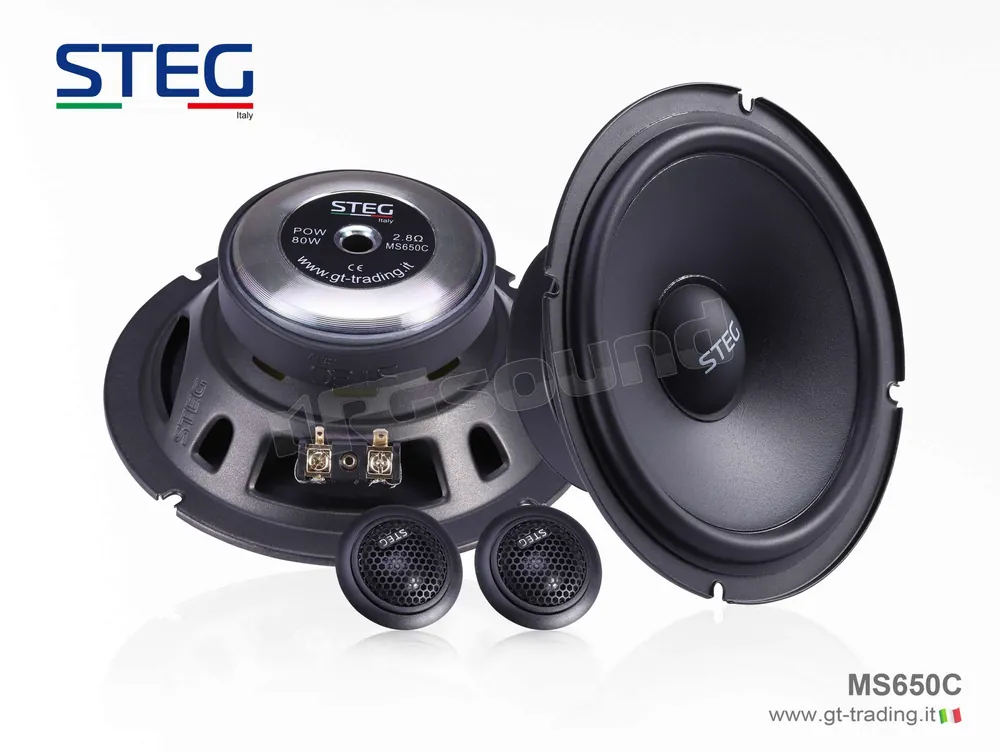 Steg MS650C woofer 165 mm + tweeter 41 mm Sistemi altoparlanti - Ki