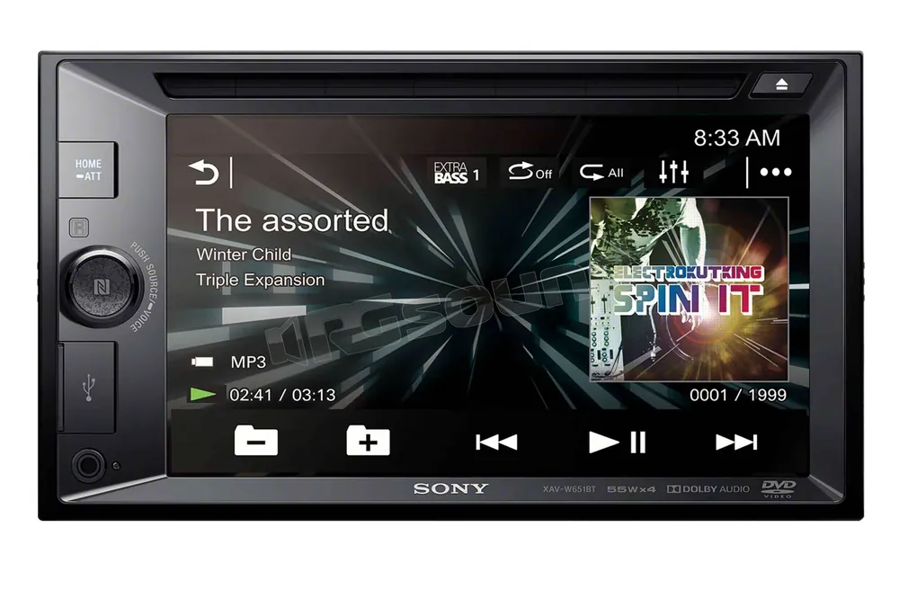 Sony XAV-W651BT Monitor auto 1 e 2 Din Car multimedia - Monitor aut
