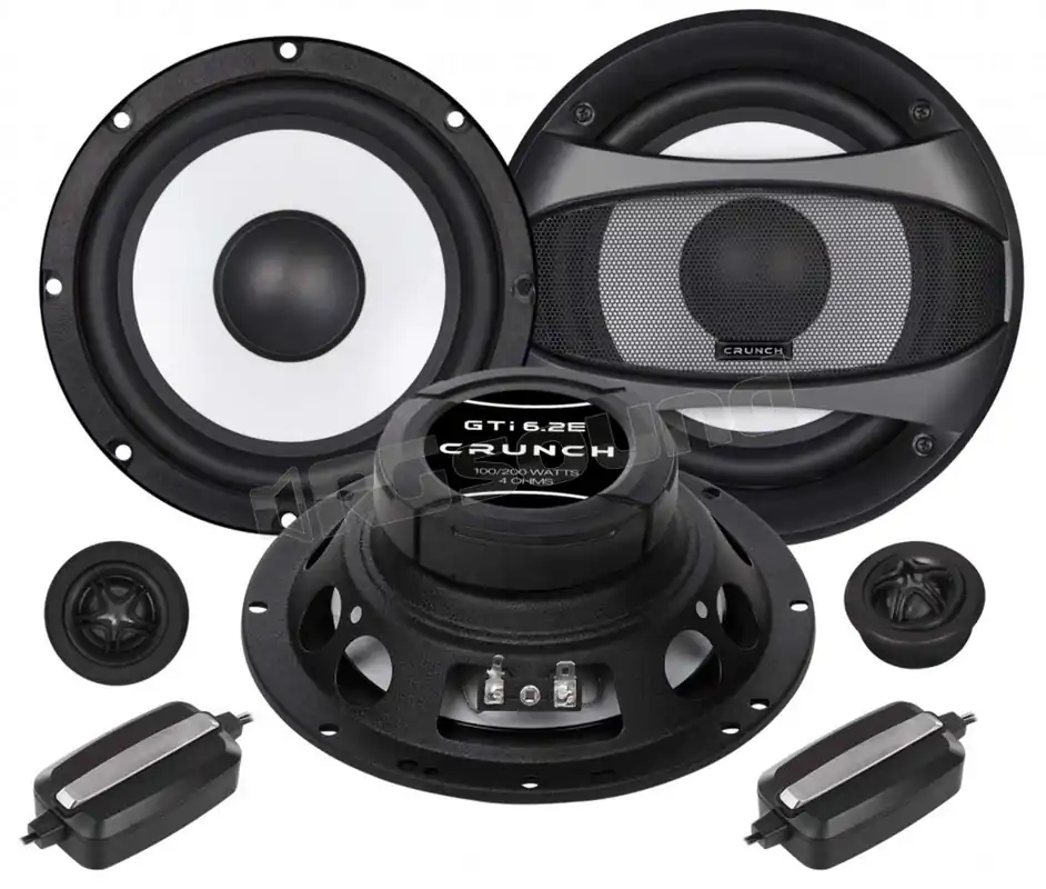 Crunch GTI6.2E Kit altoparlanti a 2 vie da 165 mm Sistemi altoparlan