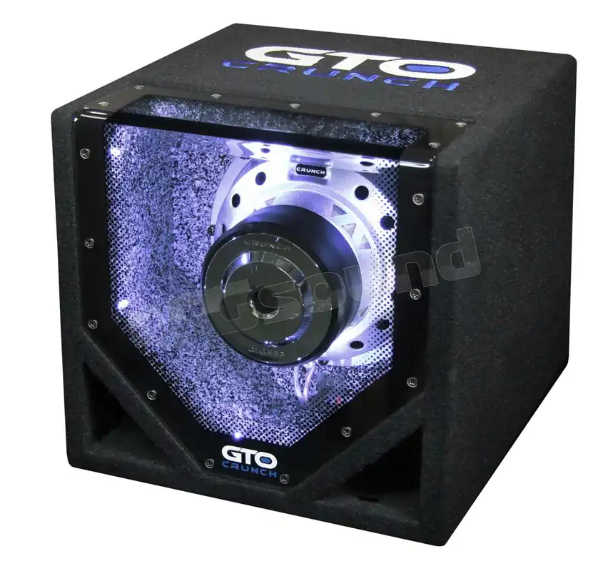 Crunch GTO8BP sub in cassa 200 mm Subwoofer - Subwoofer in cassa