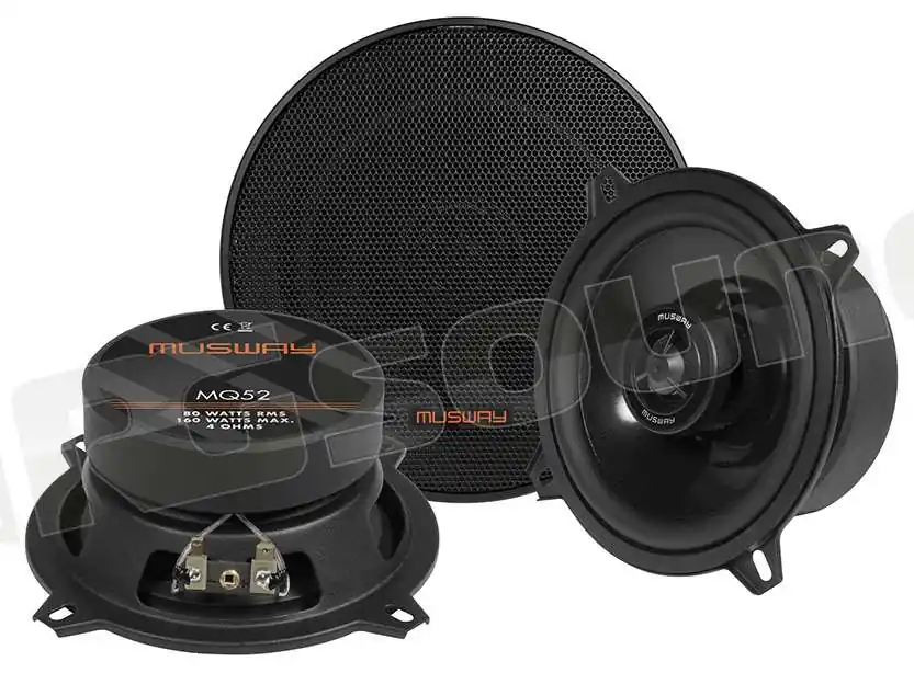 MUSWAY MQ52 Altoparlanti coassiali a 2 vie da 13 cm Coassiali - Coas