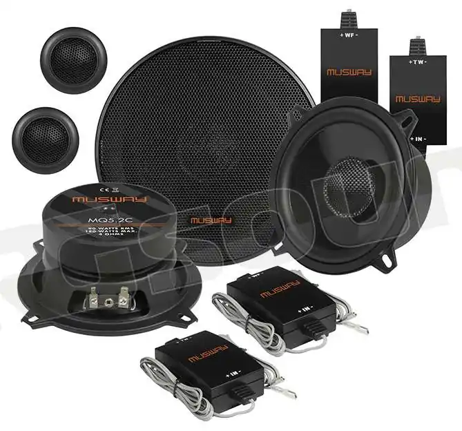 MUSWAY MQ5.2C Kit altoparlanti 2 vie da 13 CM Sistemi altoparlanti -