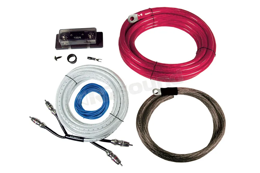 Hifonics HF35WK kit 35 mm2 con cavo RCA a tripla schermatura, lunghezz