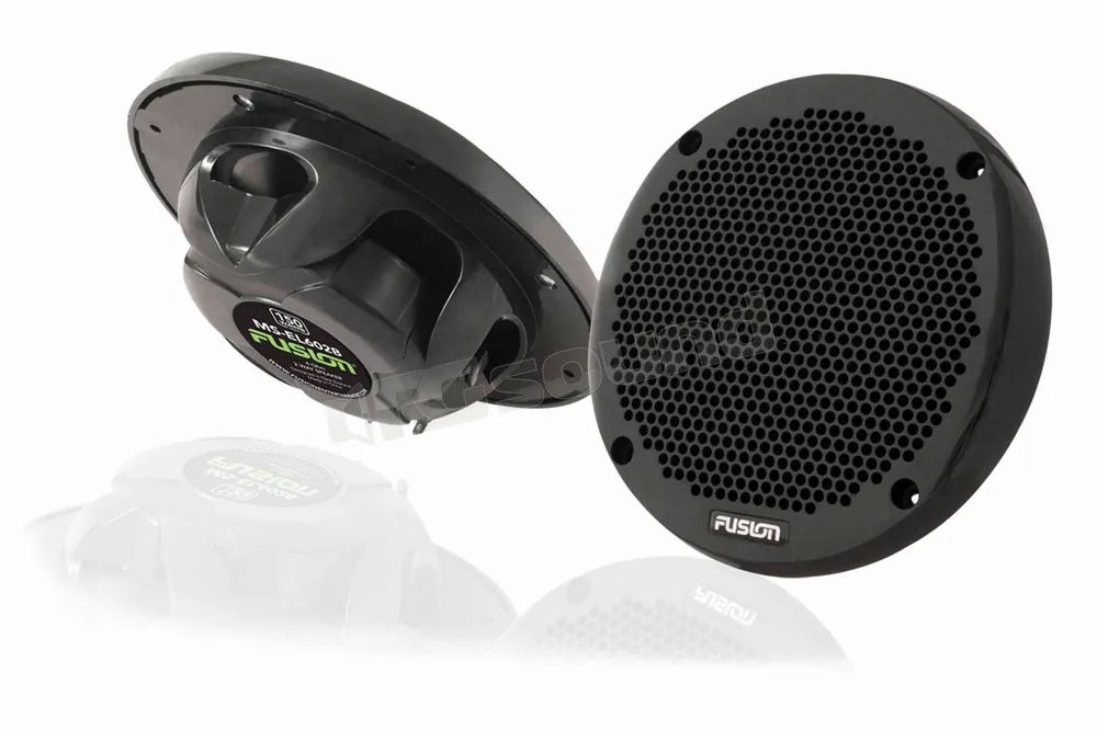 Fusion MS-EL602B coassiali nautici da 165mm, profondità d‘installazio