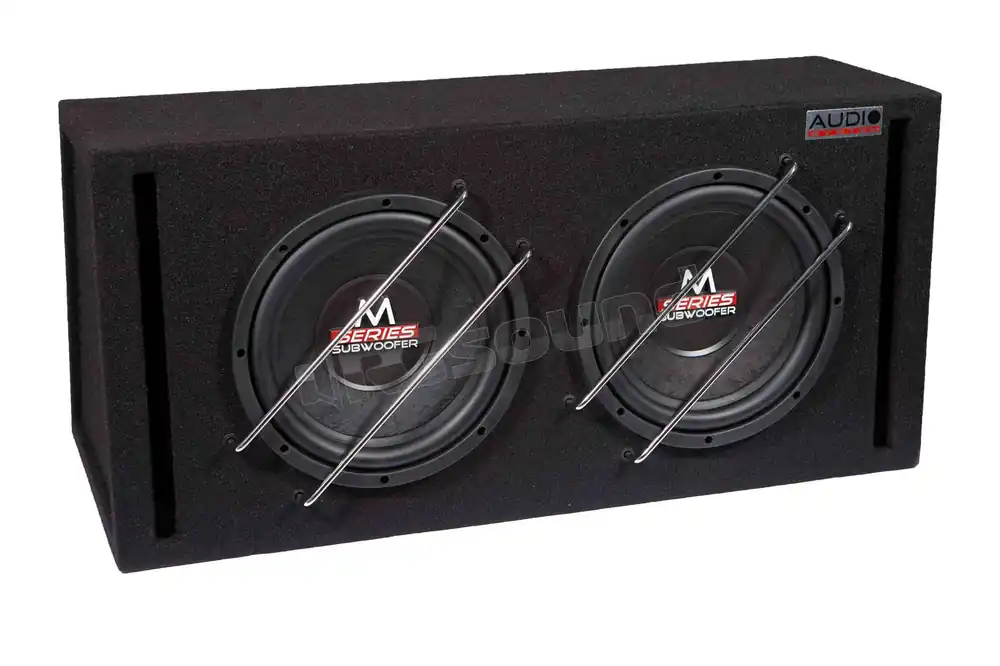 Audio System M 10 BR-2 doppio subwoofer 25cm in cassa reflex Subwoof