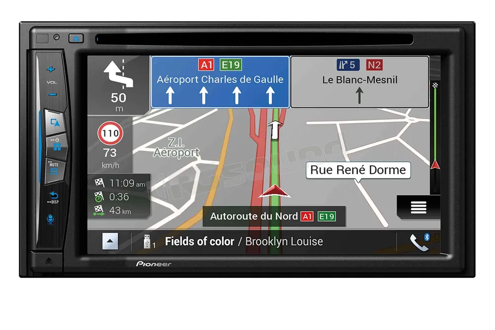 Pioneer AVIC-Z610BT navigatore e Apple car Play + altoparlante intelli