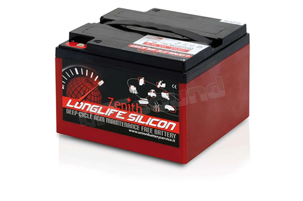 Zenith ZLS120130 Batteria AGM Deep-Cycle 33Ah Batterie per avviament